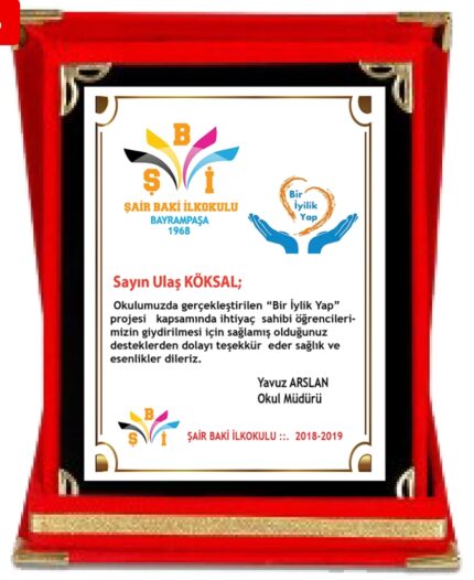 Albüm Plaket